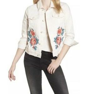 Mother The Bruiser Cropped Denim Jacket